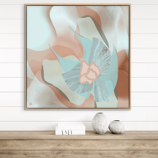 Blooming In Aqua