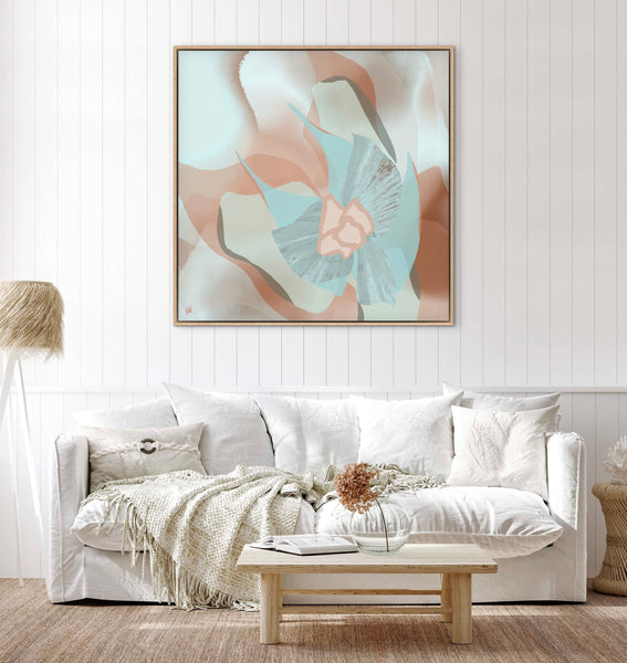 Blooming In Aqua