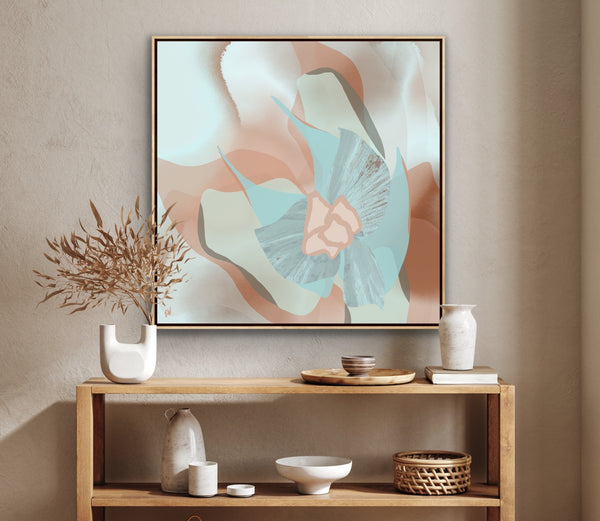 Blooming In Aqua
