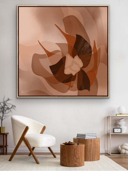 Blooming In Peach
