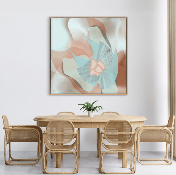 Blooming In Aqua