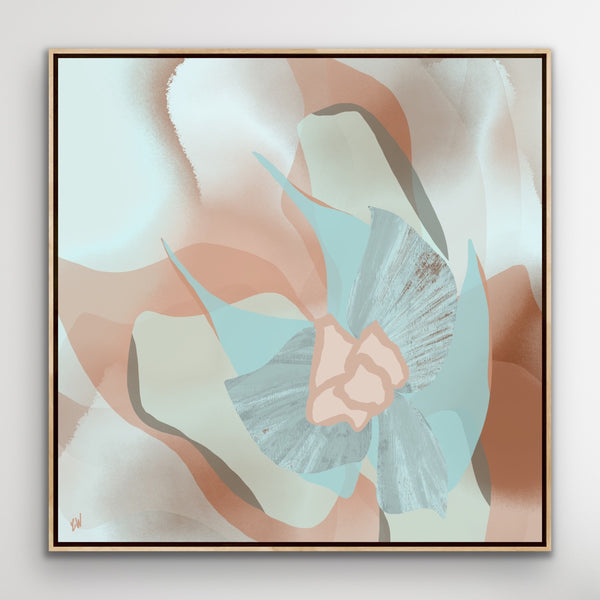 Blooming In Aqua