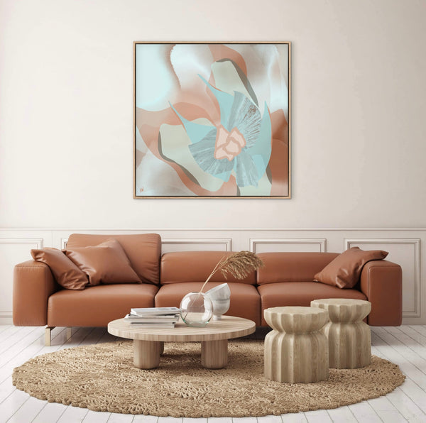 Blooming In Aqua