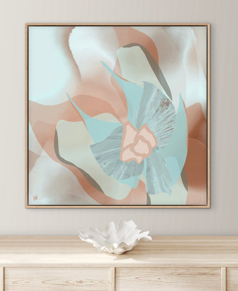Blooming In Aqua