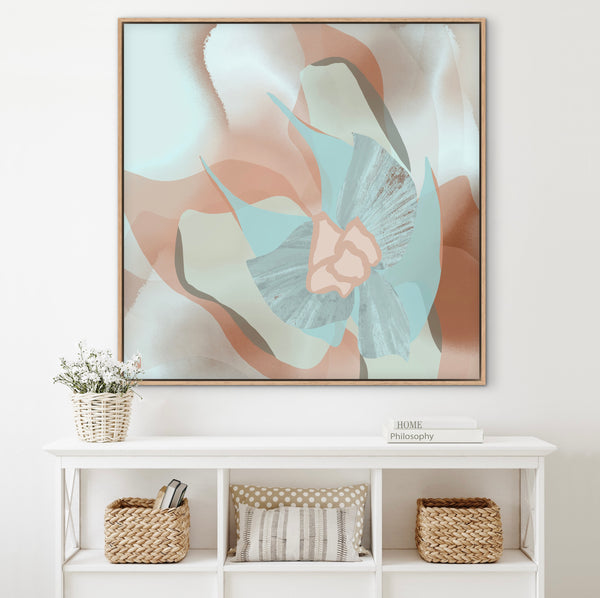 Blooming In Aqua