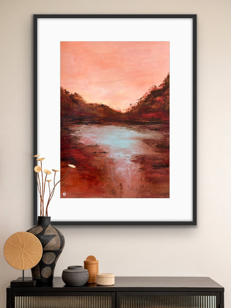 Red Earth Reflections