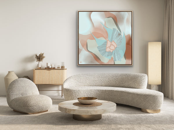 Blooming In Aqua