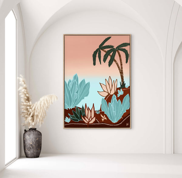 Sunset Oasis