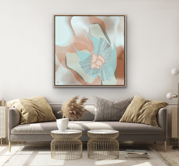 Blooming In Aqua