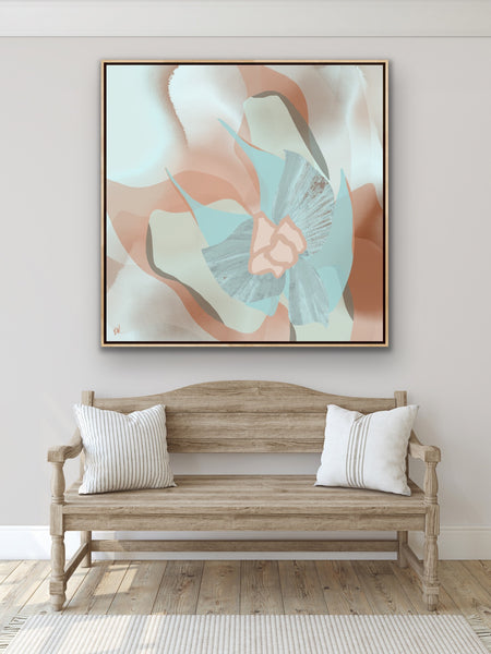 Blooming In Aqua