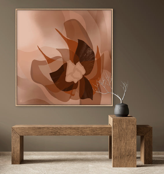 Blooming In Peach