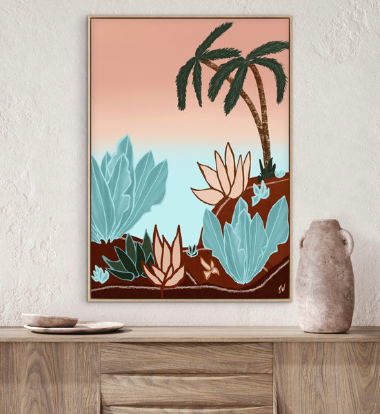 Sunset Oasis