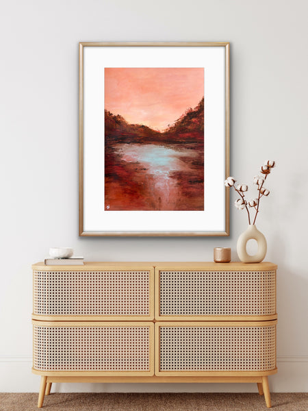 Red Earth Reflections