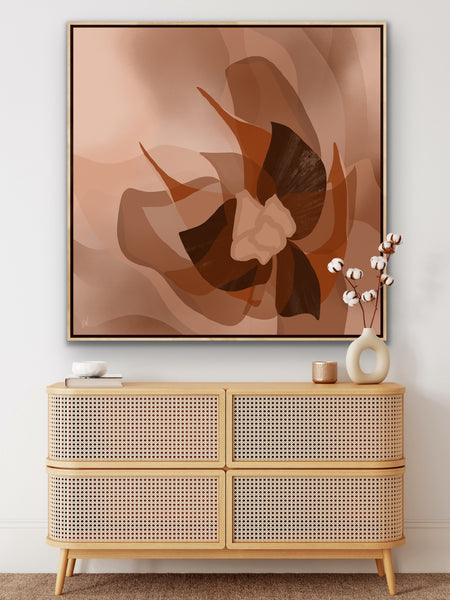 Blooming In Peach