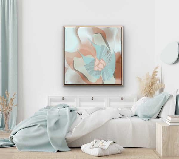 Blooming In Aqua