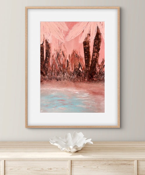 Pink Palms