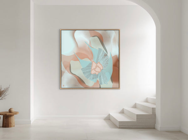 Blooming In Aqua