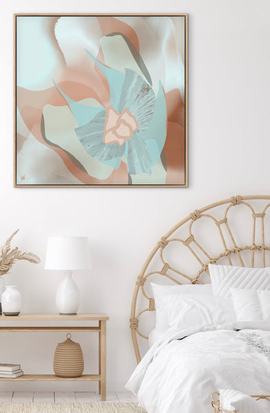 Blooming In Aqua