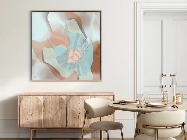 Blooming In Aqua