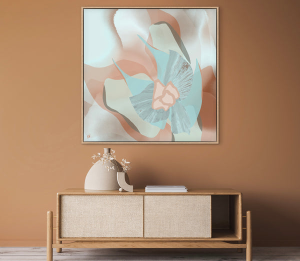 Blooming In Aqua
