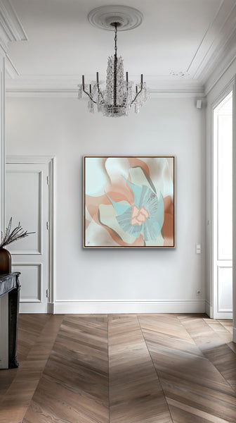 Blooming In Aqua